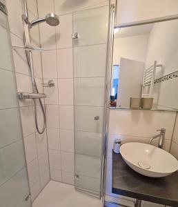 Koupelna v ubytování Haus Baltic 139
