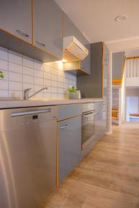 Kuchyň nebo kuchyňský kout v ubytování Himmelsbesen