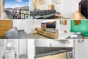 Ruang duduk di CALYPSO - Hypercentre - Proche Gare & Tram - Balcon - Wifi