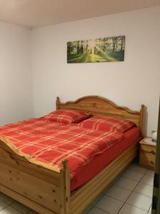 Ein Bett oder Betten in einem Zimmer der Unterkunft Thesing RE22