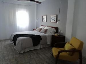 Posteľ alebo postele v izbe v ubytovaní Apartamento AQUAVIVA - El Médano
