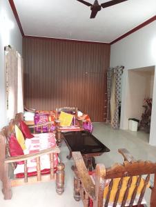 Posezení v ubytování Coorg seetha villa