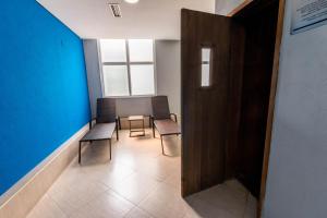 Flat com lazer, Wi-Fi e otima localizacao的休息区