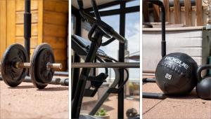 Posilňovňa alebo fitness centrum v ubytovaní Mediterranean Way - SkyFall