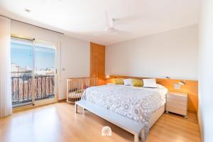 Posteľ alebo postele v izbe v ubytovaní Mediterranean Way - SkyFall
