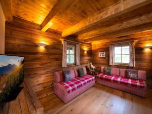 A seating area at Chalet Steinbock St Martin am Tennengebirge