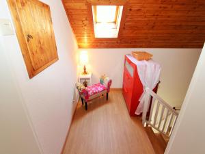Postel nebo postele na pokoji v ubytování Modern apartment with garden near the Petzen ski area in Eberndorf Carinthia