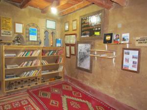 Knihovna v bed and breakfast