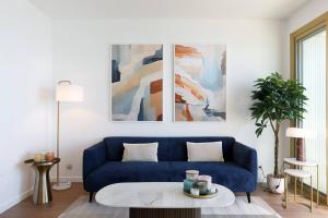 Posezení v ubytování Juan les pins Suite luxueuse front de mer