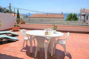 Balkón alebo terasa v ubytovaní Precioso apartamento con vistas en Roses AV-41