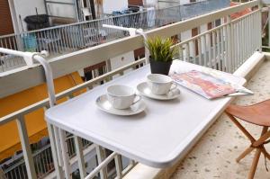 Balkón alebo terasa v ubytovaní Exarchia, a nice and cozy apartment