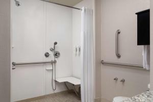 Um banheiro em Hampton Inn & Suites Orlando/Downtown South - Medical Center