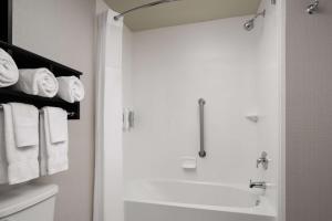 Um banheiro em Hampton Inn & Suites Orlando/Downtown South - Medical Center