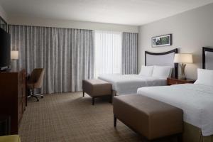 Cama ou camas em um quarto em Hampton Inn & Suites Orlando/Downtown South - Medical Center