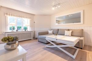 Χώρος καθιστικού στο Landhaus am Meer - Whg 1 Norderaue