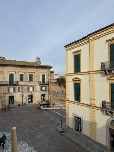 a view of a building in a courtyard at Boutique Room Santa Maria by Il Timbro in Vasto