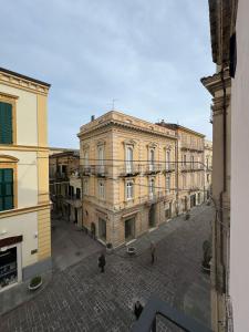 a view of a city street with buildings at Boutique Room Santa Maria by Il Timbro in Vasto