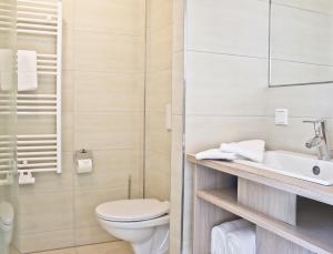 Koupelna v ubytování Viva Hotel Lübeck