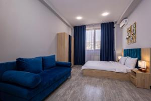 Rúm í herbergi á Horizon Hotel Yerevan