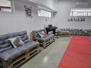 Posezení v ubytování Hostal Kaizen