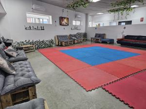Posezení v ubytování Hostal Kaizen