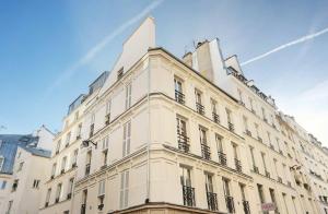 Bygningen som lejligheden ligger i