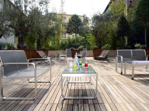Zahrada ubytování Mercure Ajaccio