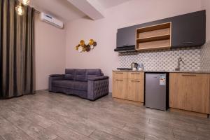 Eldhús eða eldhúskrókur á Horizon Hotel Yerevan