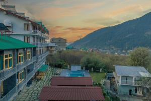 Üldine mäevaade või majutusasutusest Echor Himalayan Heights Manali pildistatud vaade
