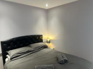 Seaside Serenity Oasis - High floor - Stunning Views客房内的一张或多张床位