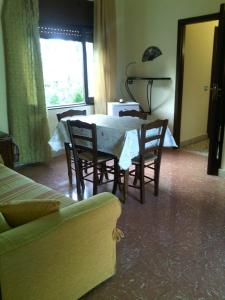 Posezení v ubytování B&B Villa Pia
