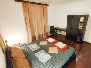 Posteľ alebo postele v izbe v ubytovaní Mila Pet friendly holiday house with private place on the beach