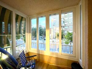 Balkon lub taras w obiekcie Portus apartment with pool