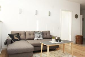 Posezení v ubytování Ferienwohnung HeiDi Lux 1