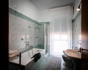 Koupelna v ubytování Da Filippo B&B