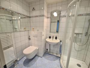 Koupelna v ubytování Casa Miramar