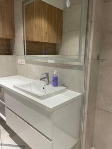 Koupelna v ubytování Apartament cu o cameră