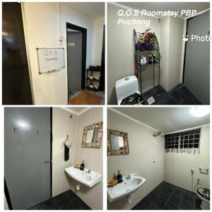 Koupelna v ubytování QOS Roomstay PBP Puchong