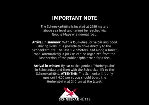 a poster with a red star on a black background at Schneekarhütte in Mayrhofen