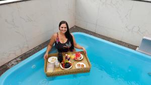 Jídlo v prázdninového domu nebo okolí