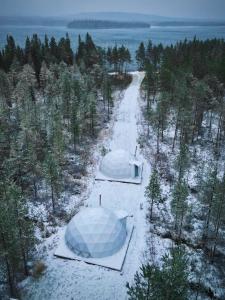 Loodusmaastik of the luxury tent lähedal