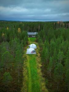 Loodusmaastik of the luxury tent lähedal