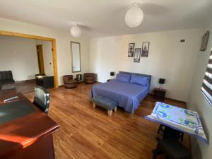Posezení v ubytování Cabaña hostal