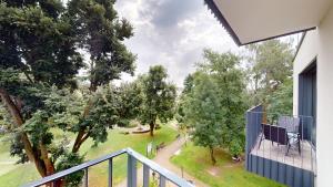 Vonkajšia záhrada v ubytovaní 3D Park Living Apartment