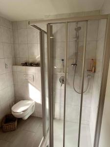 Ein Badezimmer in der Unterkunft Ferienwohnung Mops