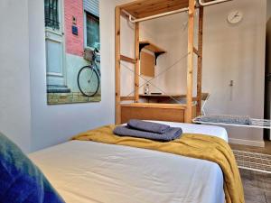 Postel nebo postele na pokoji v ubytování Campus 121 - Rooms