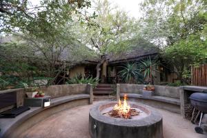 Un jardín fuera de Call of the Wild Lodge