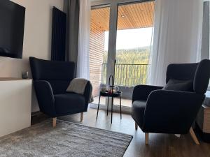 Posezení v ubytování SORRY-HORY Apartmán Dolní Morava
