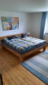 Postel nebo postele na pokoji v ubytování Ferienhaus Michels