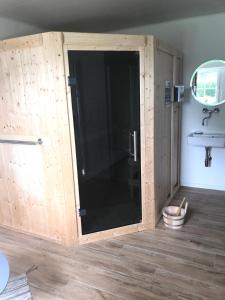 Koupelna v ubytování Ferienhaus Michels